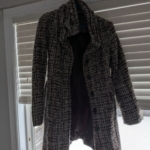 Zara Tweed Trench Coat